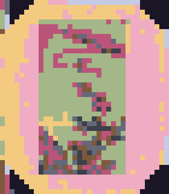 Rejected generated koi and pine level